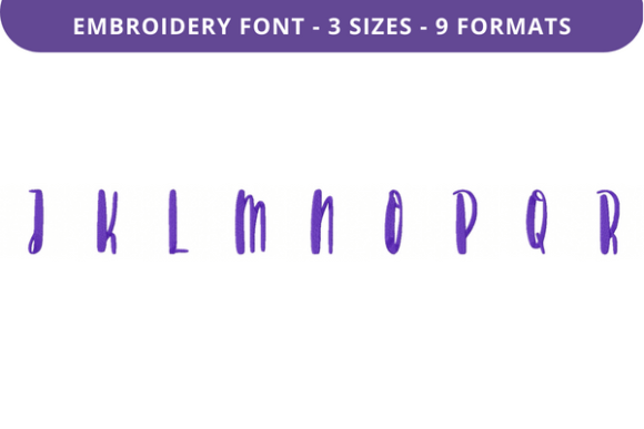 Fifty First Dates Font Uppercase J to R