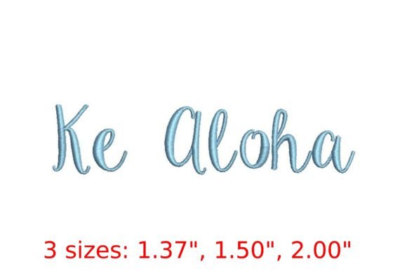 Ke Aloha Font: A Graceful Touch for Creative Design