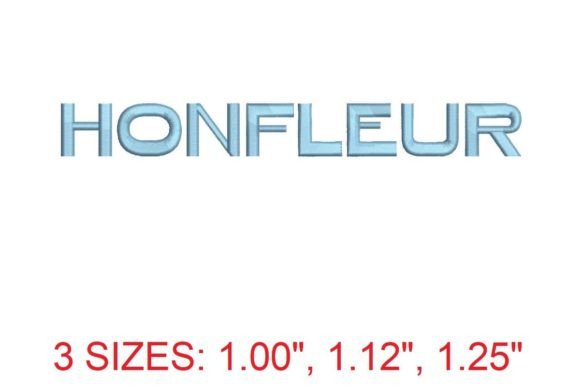 Mastering the Honfleur Embroidery Font: A Guide to Precision and Elegance